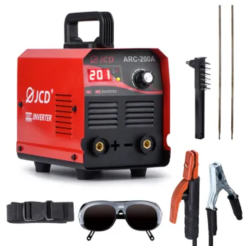 JCD 220V DC Inverter ARC Welder Welding Machine 160/200 Amp LCD other manual metal arc welder for home equipment