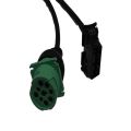 Hochwertiger CUMMINS 9-Pin-Stecker auf 9-Pin-Buchse und OBD-Buchse