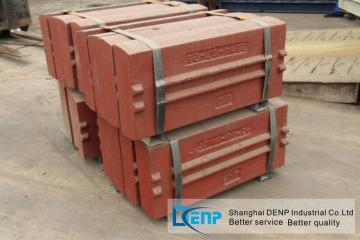 High Manganese Side Plate with Chrome Used to Jaw Crusher