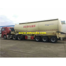 Tri-axle 45000L kavu poda tank trailers