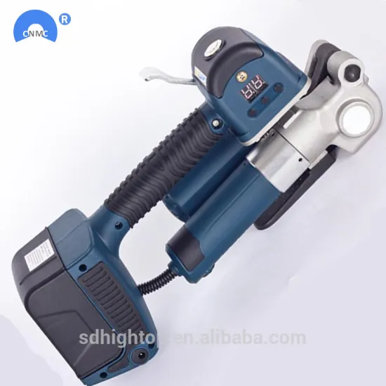 High strength PET PP portable Hand electric and battery powered plastic strapping tool price