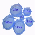 Dishwasher Safe 6 Pieces Silicone Bowl Cover