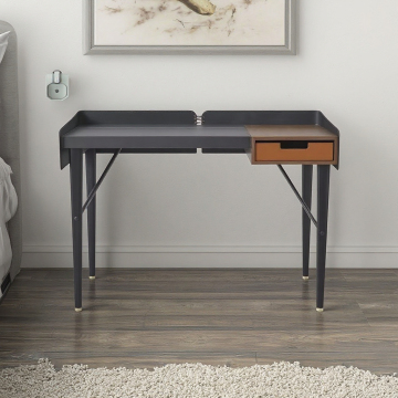 Hand-Painted Oak Dresser with Luxury Mirror - Classic Italian Modern Bedroom Furniture