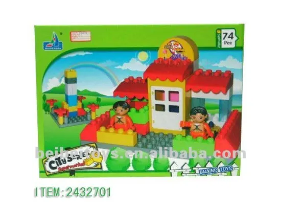 Enlighten Brick Toy Set, Kids Plastic Building Blocks Toys Set