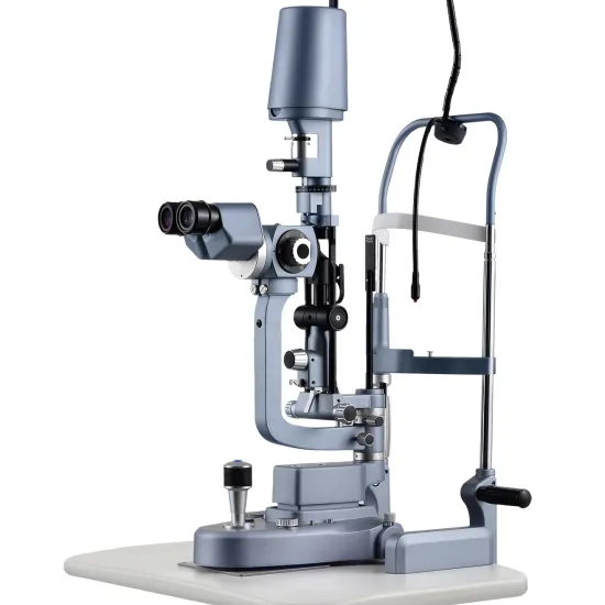 BL-99 Ophthalmic Eye Exam LED Slit Lamp Microscope - High Precision Eyepiece