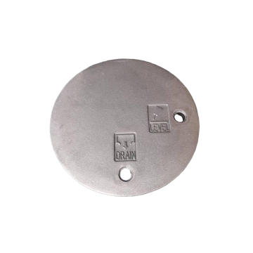 Placa de cubierta para equipos industriales