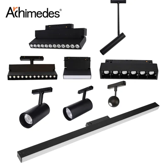 Aluminum Surface Mount IP20 28W COB LED Ceiling Linear Track Light