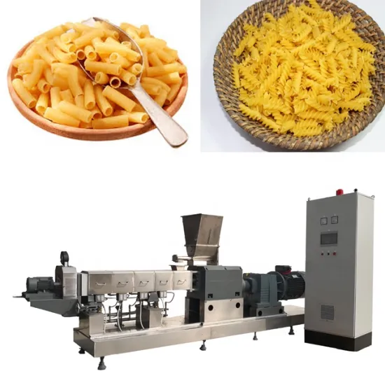 Automatic 100kg/h Pasta Elbow Macaroni Production Line Machine