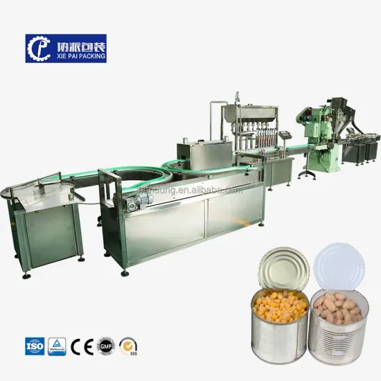 Intelligent Automatic Tuna Can Production Line: Filling and Packaging Machine