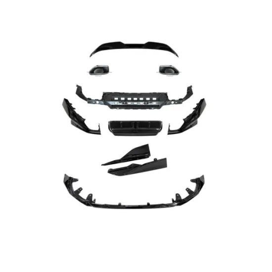 BMW 2 Series G42 Coupe 240i MP Aero Kit - Front Splitter, Lip, Rear Diffuser, Tail Pipe