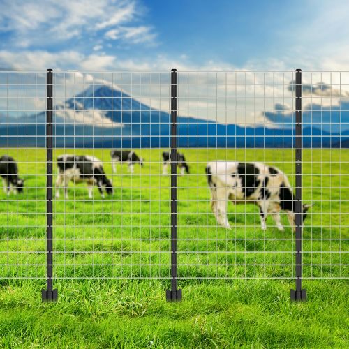Valla agrícola de servicio pesado Panel de ganado de 4 pies x 164 pies para ganado