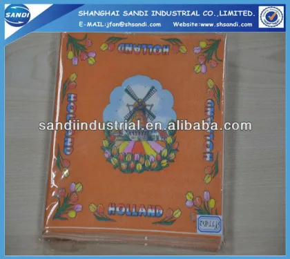 colored paper towels