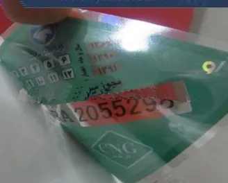 Car window security Sticker