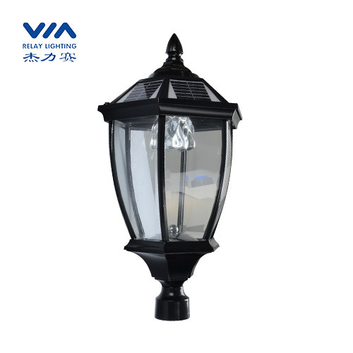 Solar street Post 3 Heads led lamp Lights