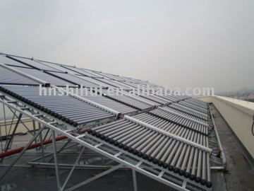 Hot water solar project