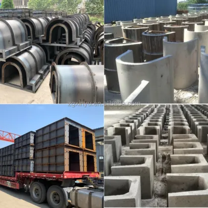 Prefabricated Concrete Products: U Shaped Wet Casting Box Channel Ducts Mold