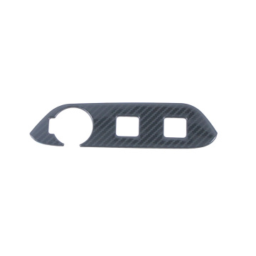 Stainless Steel Interior Accessories for Hyundai 2021 Elantra - Carbon Fiber Front USB Panel