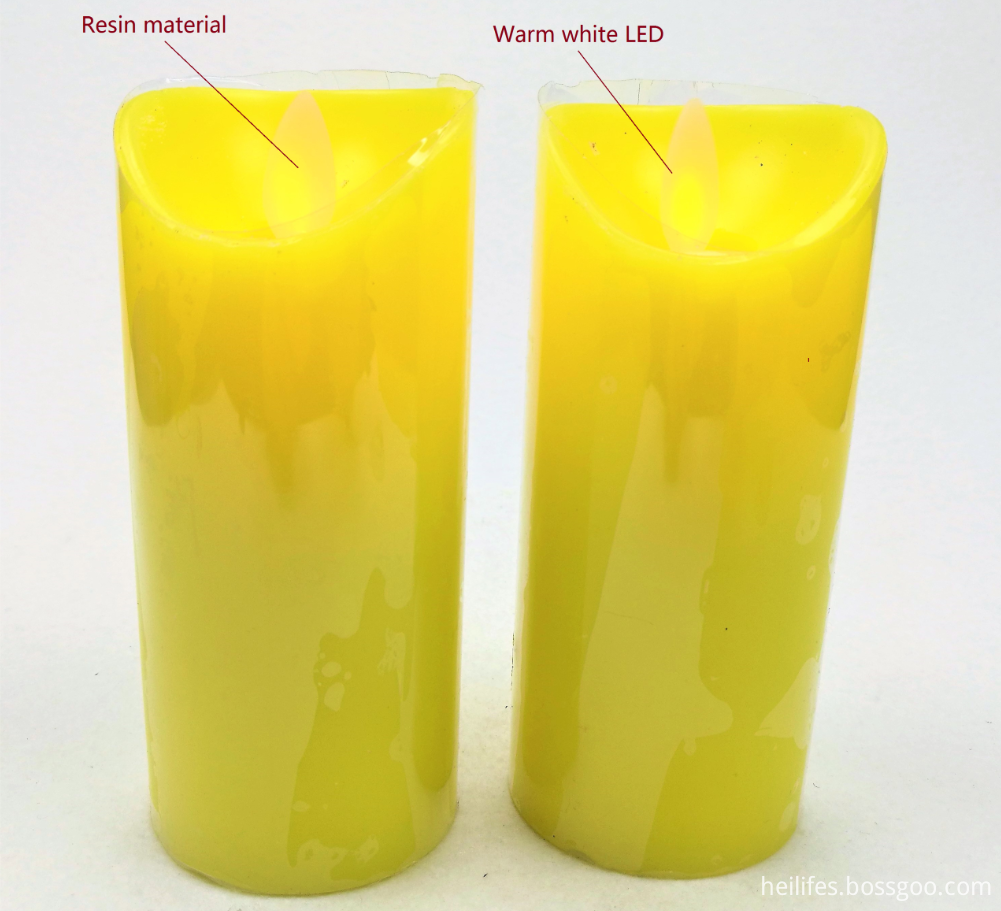 Festival Gifts of Yellow Candle Light