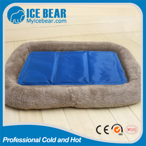 Dark blue Summer cool dog bed cooling mat size 40cm*50cm