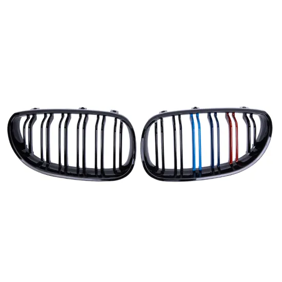 Glossy Black M Color Bumper Grille for BMW 5 Series E60