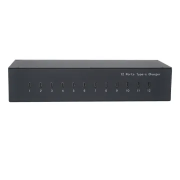 12 Ports Charger Type-C Support 5V/9V/12V