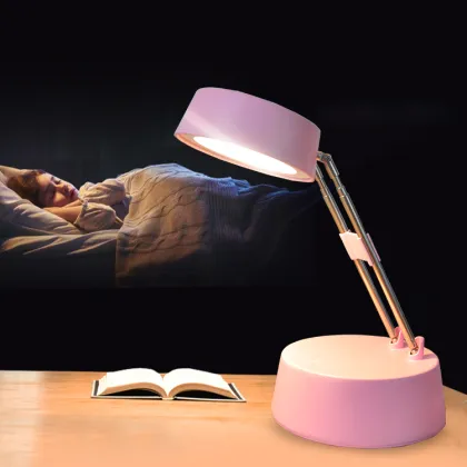 Novelty Body Flexible Cute Study Desk Lamp Adjustable Kids Bedroom Table Lighting