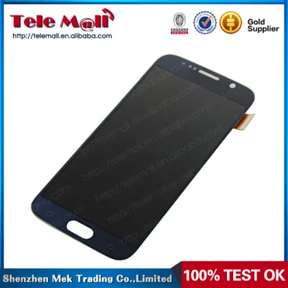 Super quality complete display for samsung s6 lcd assembly digitizer