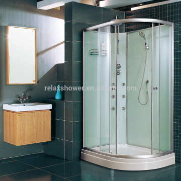 Fcatory Direct Supply Hot Sale White Shower Cabin On The Left Side