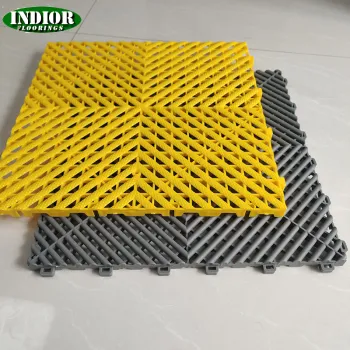 High Load-Bearing Flame Retardant Plastic Flooring: Modern Design for Private Garages and Outdoor Use