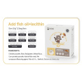 Comida de gato recheado com lanche de estimação de várias nutrição