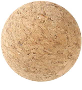 Environmentally fnendly wooden massage ball