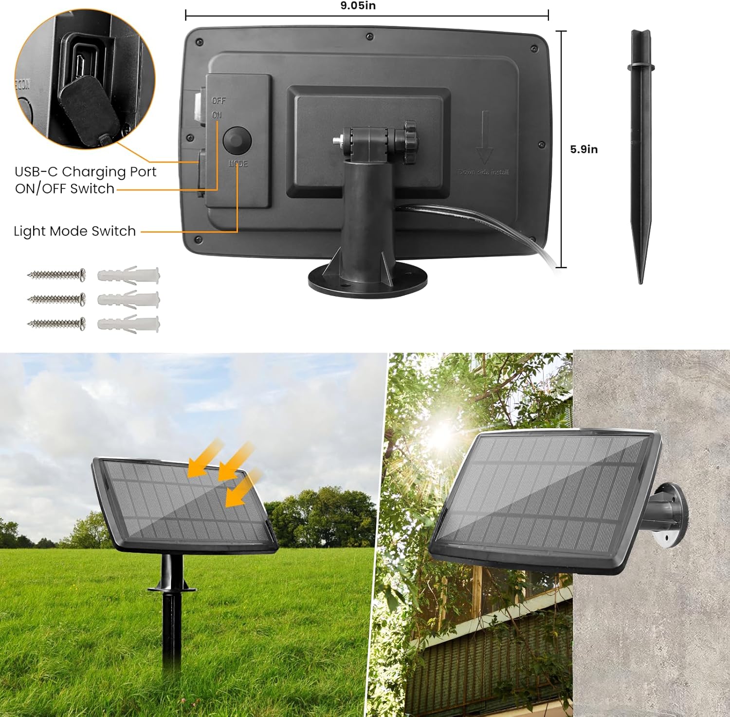 Solar panel type C