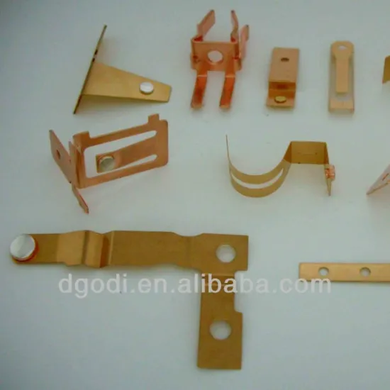 brass electrical stamping part, precision stamping products