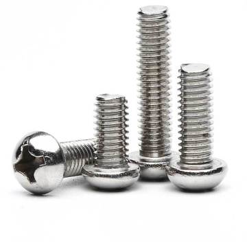 Hot Sale Stainless Steel 316 Phillips Pan Head Screws with Cross Recess: DIN 7985