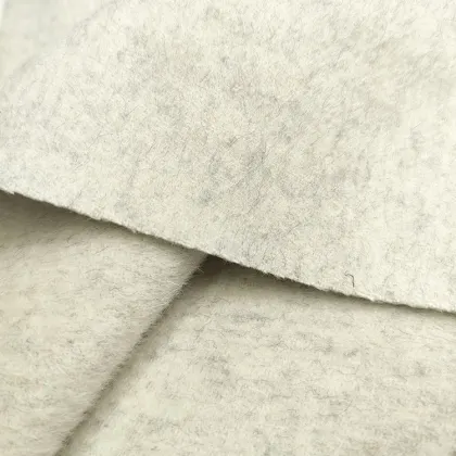 Wool polyester Double Sided Alpaca Coat Fabric