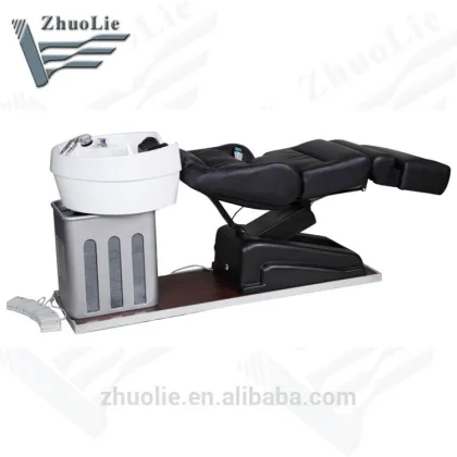 Electric Shampoo Chair Lay Down Washing Shampoo Backwash Chair