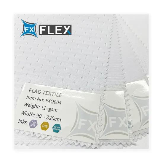 FLFX 110G Poly Fabric Sublimation Flag Printing Material