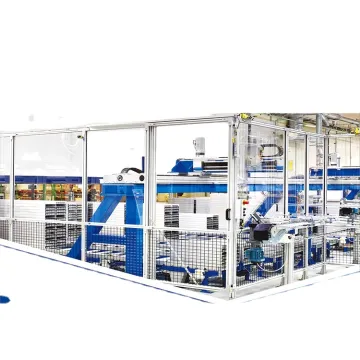 Zhenghe Machine Safety Robotic Guard Wire Mesh Aluminum Fence Posts System