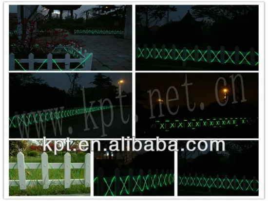 garden neon el wire tri-colors for building neon decoration
