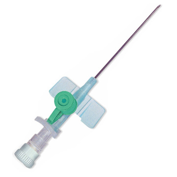 Medical IV Cannula พร้อมช่องฉีดพร้อมปีก