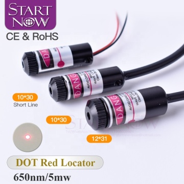 5V 5mW 650nm Adjustable Beam Diode Laser Module for Laser Engraving Machines