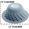 Dome Drain Protector Fits Drains to Prevent Clogs