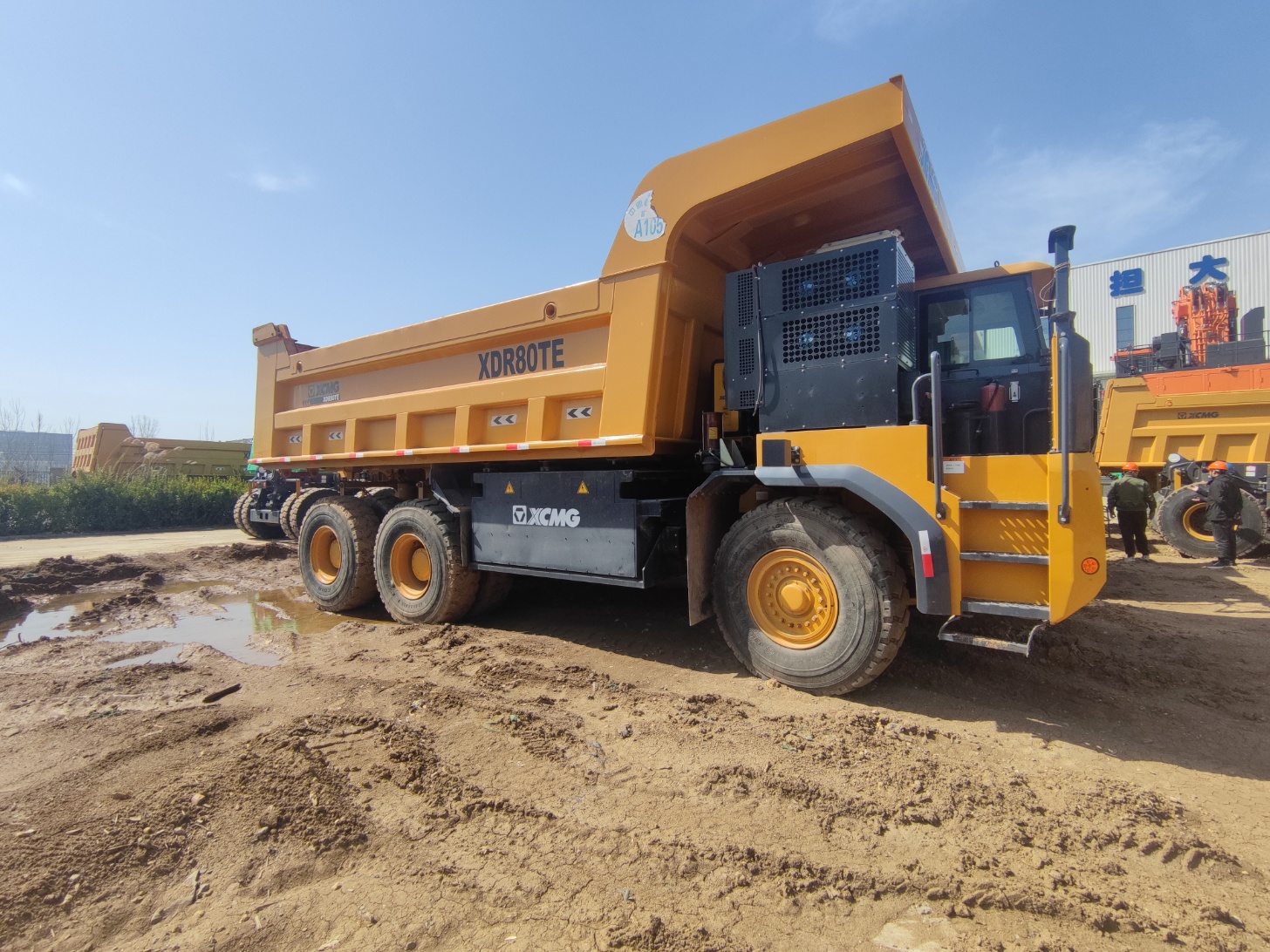 Used XCMG XDR80TE Mining Truck