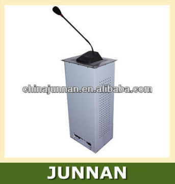 Hidden Conference Microphone Lift Mechanism