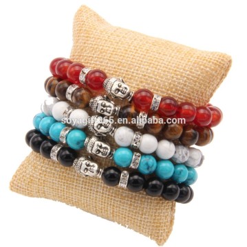 Agate Beads Buddha Bracelet Religion Tibet Charm Jewelry