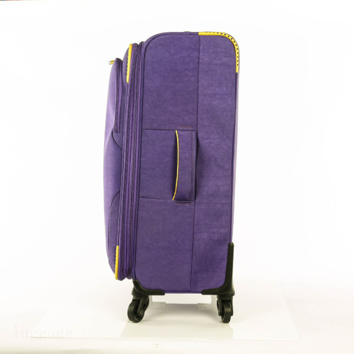 Leisure style soft trolley nylon travel luggage