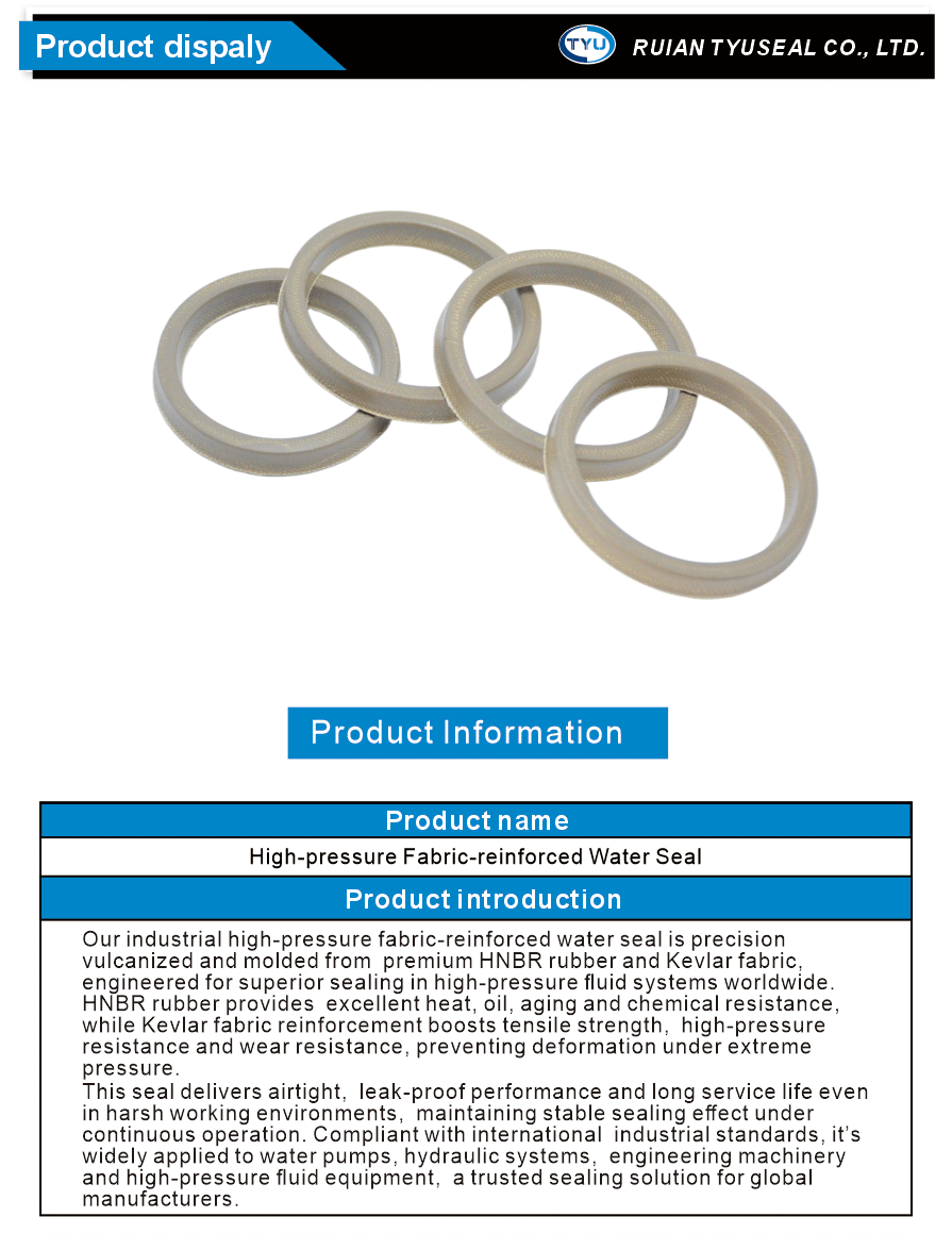 Pneumatic Oil Seal Cloth Inserted