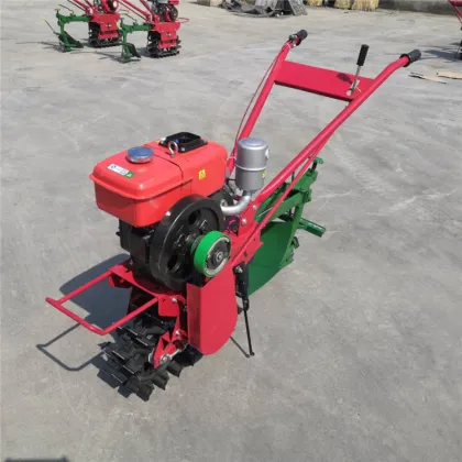 Little Red Bull Micro-Tiller: Multi-Fuel Engine Agricultural Hand-Push Tillage Machine
