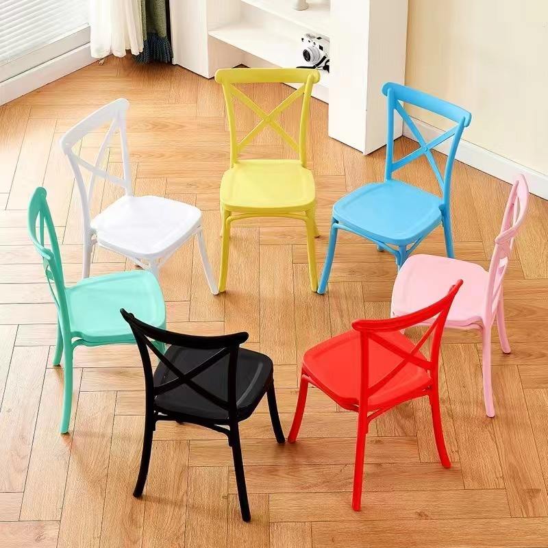 Plastic Colorful Stackable Chair