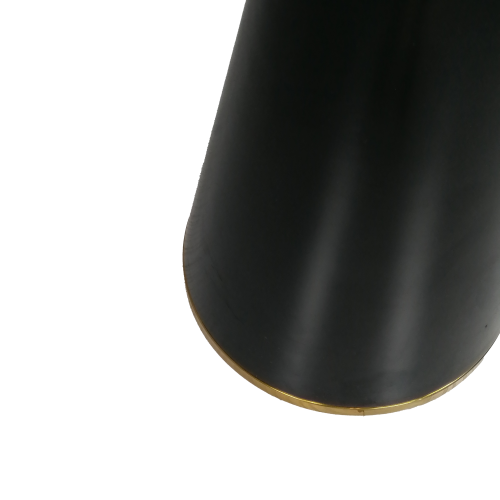 Mesa de café redonda de mármol falso